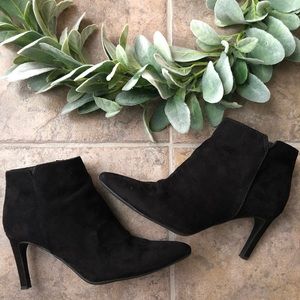 Black booties size 6.5